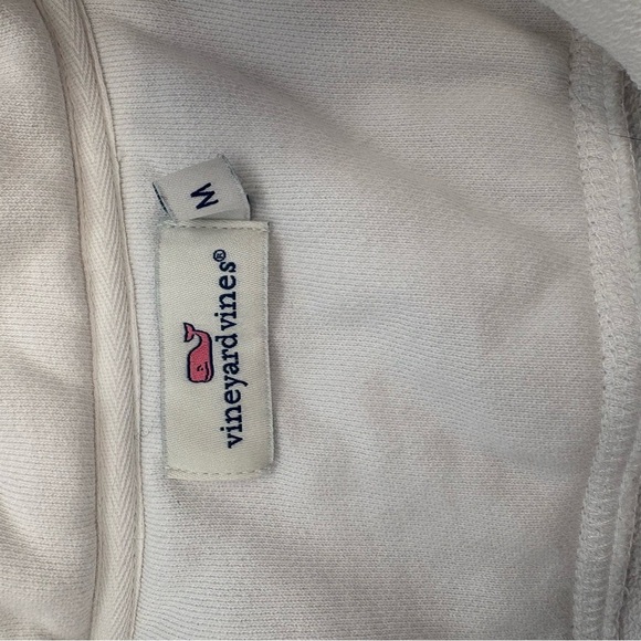 Vineyard Vines Women’s Quarter-Zip Sweatshirt with Sear sucker Accent Size M - Picture 13 of 14